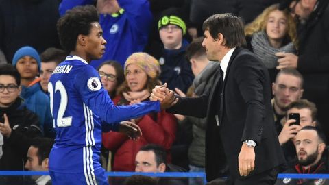 Виллиан: Агар Конте жамоада қолганда «Челси»дан кетган бўлардим