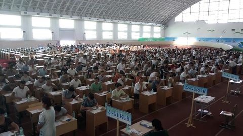 O‘zbekistonda sirtqi ta’lim bo‘yicha imtihonlarning birinchi kuni 50 ming abituriyent test sinovlarida qatnashdi
