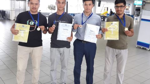 Ўзбекистонлик талабалар Болгарияда математика бўйича халқаро олимпиадада 2 та олтин ва 2 та бронза медалларни қўлга киритди