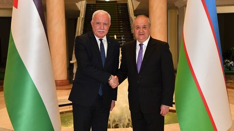 O‘zbekiston va Falastin tashqi ishlar vazirlari muzokaralar o‘tkazdi