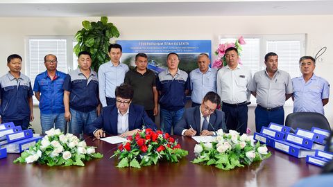 Xitoyning Linglong kompaniyasi Angrenda shina zavodi qurilishini yakunladi