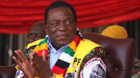 Zimbabvening amaldagi prezidenti navbatdagi saylovda g‘alaba qozondi