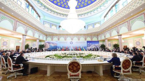 Шавкат Мирзиёевнинг Душанбе шаҳрида МДҲ давлат раҳбарлари кенгаши мажлисида сўзлаган нутқи