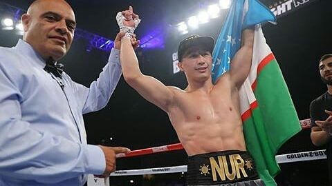 Elnur Abduraimov prof boksdagi debyutida nokaut orqali g‘alaba qozondi (video)