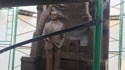 Moskvada Islom Karimovning haykali o‘rnatildi