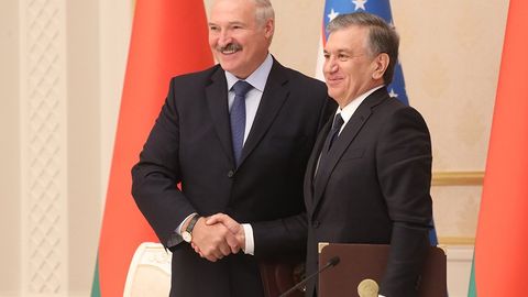 Lukashenko Shavkat Mirziyoyevni maqtadi