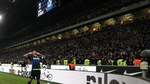 A Seriya. Ikardi so‘nggi daqiqada gol urib “Inter”ga “Milan” ustidan g‘alaba keltirdi (video)