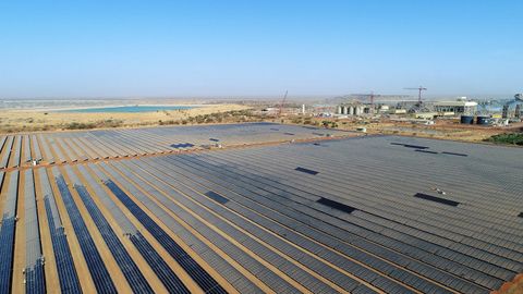 Франция компанияси Самарқандда қуёш электр станциясини қуради