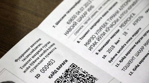 Toshkentda vaqtinchalik propiskani bir kunda olish mumkin bo‘ldi
