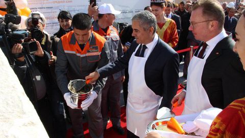 Toshkent viloyatida yangi sement zavodi qurilishi boshlandi