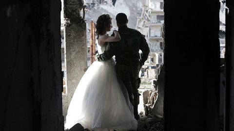 Сурияда 550 жуфтликнинг оммавий тўйи ўтказилди