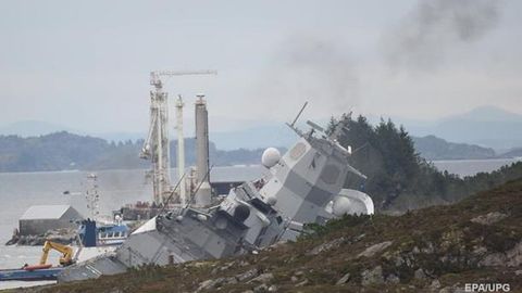 Norvegiyada tanker va harbiy kema to‘qnashuvidan keyin bir nechta korxonaning ishi to‘xtadi