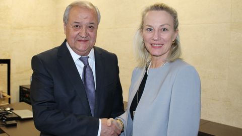 Abdulaziz Komilov Shveysariyada AQSh davlat kotibi yordamchisi o‘rinbosari bilan uchrashdi