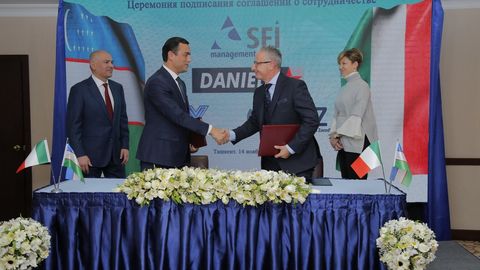 “O‘zbek metallurgiya kombinati” AJ Italiyaning yetakchi korxonasi bilan hamkorlik memorandumi imzoladi