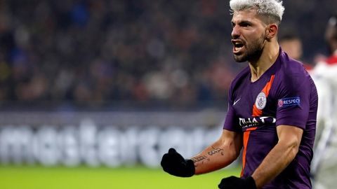 Серхио Агуэро ЕЧЛнинг кетма-кет 6 та сафар ўйинида гол урди, ундан олдинда фақат Роналду бор