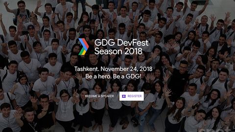 O‘zbekistonda ilk bor Google Developers Group — DevFest festivali bo‘lib o‘tadi