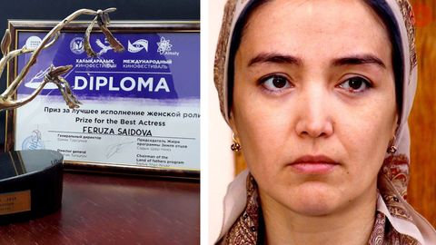 Feruza Saidova Olmaota xalqaro kinofestivalida “Eng yaxshi ayol roli uchun” nominatsiyasi g‘olibi bo‘ldi