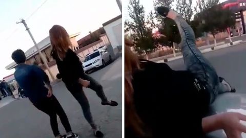 Samarqandda “behayolarcha o‘ynab”, yurib ketayotgan Nexia kapoti ustiga yotib olgan qizlar 15 sutkagacha qamalishi mumkin