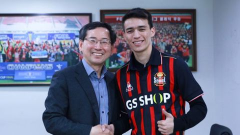 Ўзбекистонлик футболчи Икром Алибоев Жанубий Кореянинг «Сеул» клуби футболчисига айланди