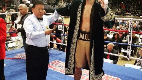 Bahodir Jalolov prof ringdagi navbatdagi raqibini ham 1-raunddayoq nokautga uchratdi