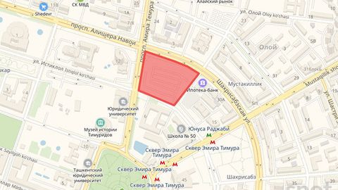 Toshkent shahrida “Tashkent Central Park” ko‘p tarmoqli kompleksi quriladi