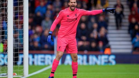 “Liverpul” darvozaboni Alisson Xavyer Maskeranoning rekordini yangiladi