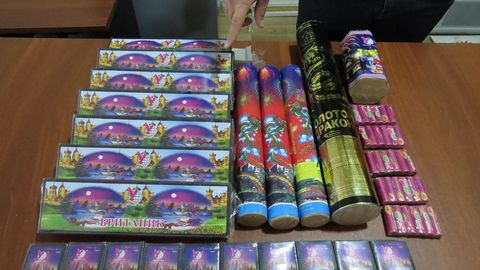 Самарқанддаги «Арча» байрами тадбирида пиротехника воситаларини сотаётган фуқаролар қўлга олинди