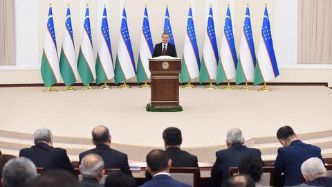 Шавкат Мирзиёев: Орол денгизининг қуриган ҳудудида 500 минг гектар ўрмонзор барпо этилади