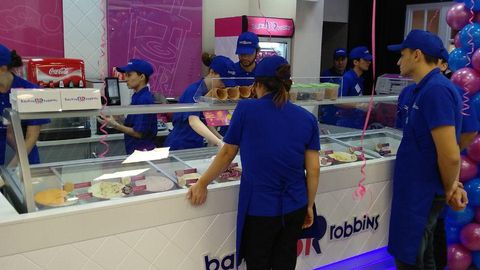 O‘zbekistonda Baskin Robbins muzqaymoq brendi paydo bo‘ldi