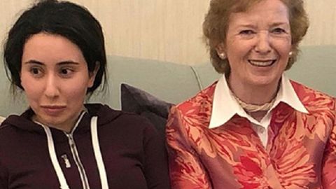 БАА амирининг йўқолиб қолган қизи биринчи марта оммага намойиш этилди