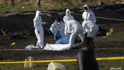 Meksikada quvur portlashi oqibatida halok bo‘lganlar soni 85 kishiga yetdi