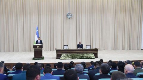 Samarqandda Prezident ishtirokida xalq deputatlari viloyat kengashining navbatdan tashqari sessiyasi bo‘lib o‘tmoqda