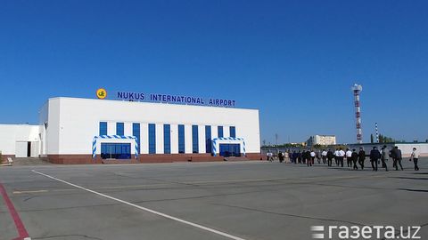 Nukus aeroportida yozgi mavsumdan “Ochiq osmon” tartibi amal qiladi
