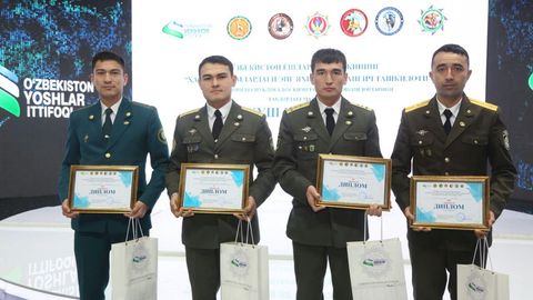 O‘zbekistonda harbiy qismlardagi yoshlarning eng yaxshi boshlang‘ich tashkiloti tanlovi g‘oliblari aniqlandi