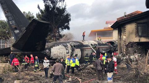 Eronda Boeing 707 halokatining barcha qurbonlari jasadlari topildi