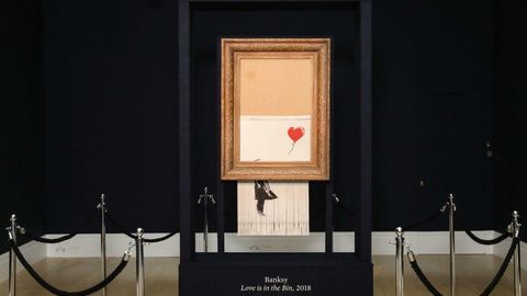 Benksining kesilgan kartinasi muzeyga qo‘yildi