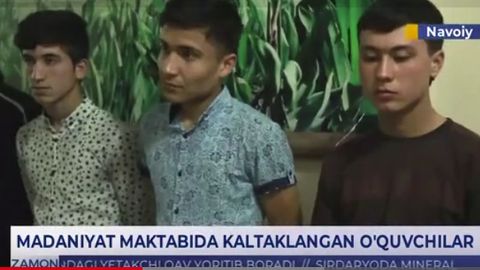 Navoiyda o‘quvchilarning yoppasiga kaltaklanishi sababi ma’lum bo‘ldi (video)