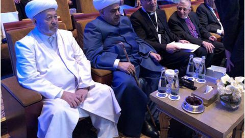 Muftiy Usmonxon Alimov Abu-Dabidagi xalqaro anjumanda qatnashmoqda