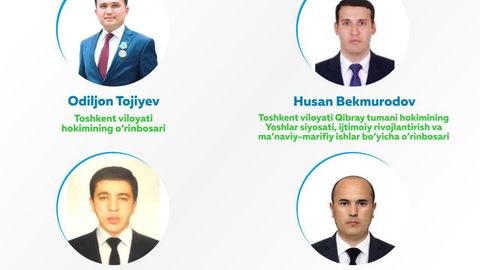 Ўзбекистон Ёшлар иттифоқи ходимлари масъул лавозимларга тайинланмоқда
