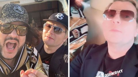 Филипп Киркоров ва Николай Басков Humo Arena очилиш маросимида иштирок этиш учун Тошкентга келди (фото ва видео)