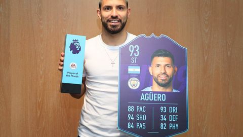 Fevralda 4 ta o‘yinda 7 ta gol urgan Serxio Aguero APLda oyning eng yaxshi o‘yinchisi bo‘ldi