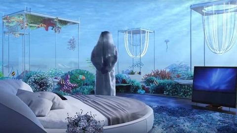 Dubayda dunyodagi ilk suvosti mehmonxonasi qurilishi boshlandi