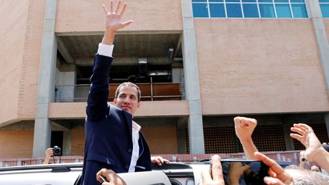 Хуан Гуайдо Венесуэлага қайтиб келди