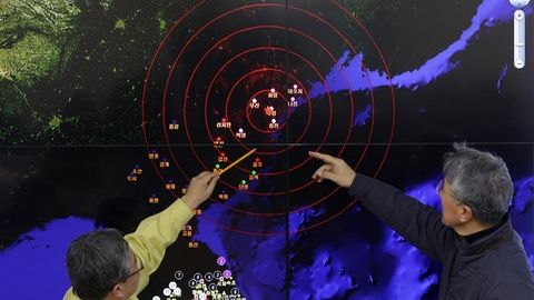 Шимолий Корея ядро полигонида зилзила содир бўлди