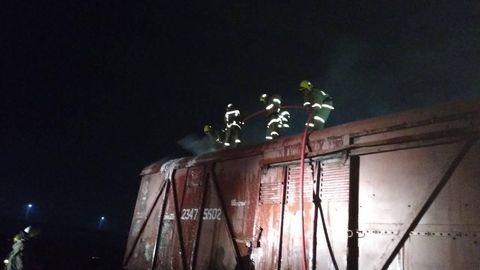 Nukus temir yo‘lidagi vagonlardan birida yong‘in yuzaga keldi