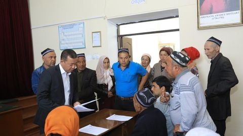 Farg‘ona viloyat prokurori sayyor qabul tashkil qildi