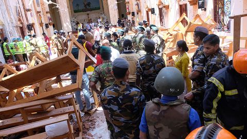Shri-Lanka politsiyasi terroristik hujumlar ishi bo‘yicha 24 kishini hibsga oldi