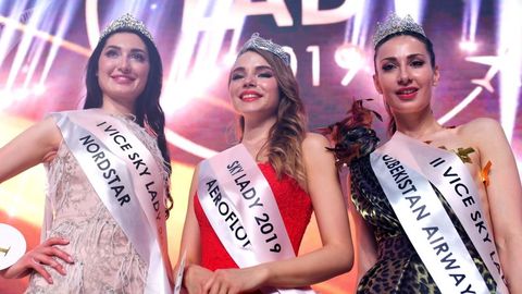 «Uzbekistan Airways» стюардессаси борт кузатувчилари ўртасидаги халқаро гўзаллик танловида 3-ўринни эгаллади