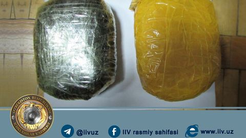 Toshkent viloyatida ikki kishi 2 kg gashish bilan qo‘lga olindi