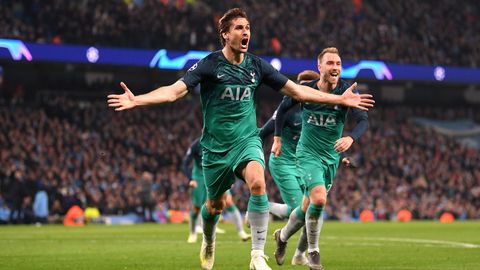 YChL. 7 ta gol urilgan o‘yinda “Man Siti” “Tottenhem”ni mag‘lub etdi, biroq 1/2 finalga chiqa olmadi (video)